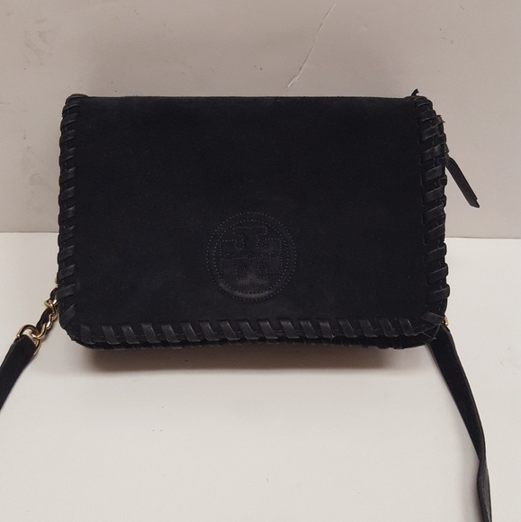 tory burch suede crossbody